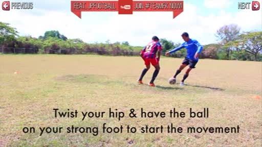 آموزش جدیدترین مهارت های فوتبال(11)(قسمت Iniesta)