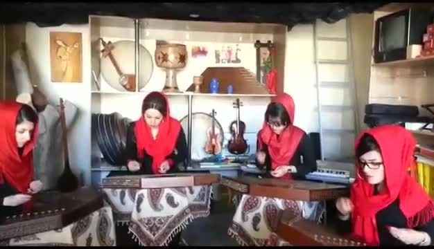 چهار نوازی سنتور در دستگاه اصفهان اثر استاد حسین دهلوی