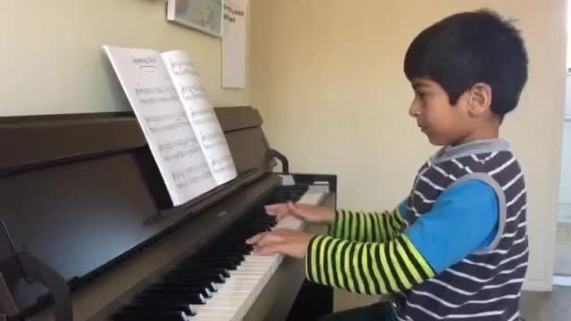 سمفونی  شماره پنج بتهوون توسط ایلیا شش ساله