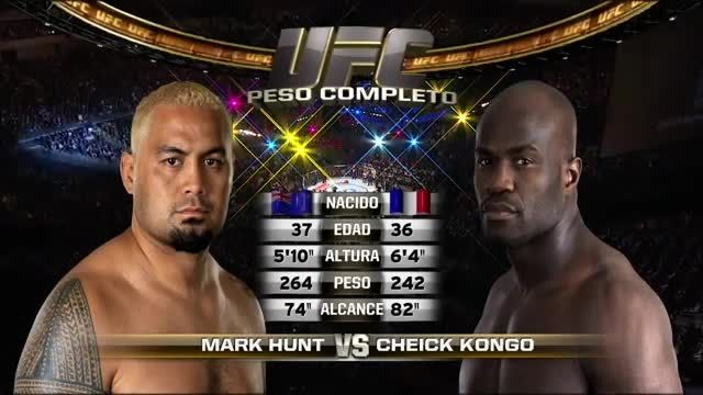 مبارزه یو.اف.سی - Mark Hunt vs. Cheick Kongo