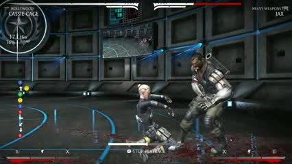 MKX - CassieCage - Hollywood Combos
