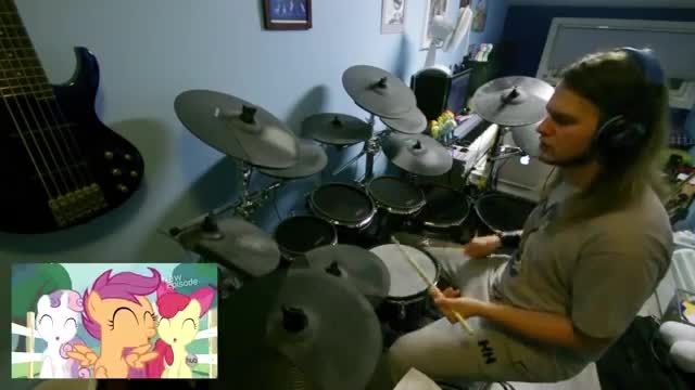 MLP:FiM - Hearts Strong as Horses [Drum Cover]