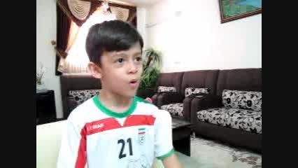 گزارش فوتبال ایران و آرژانتین-امید 6 ساله