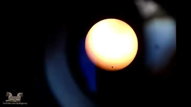 واضحترین تصویر از عبور سیاره زهره از جلو خورشید
