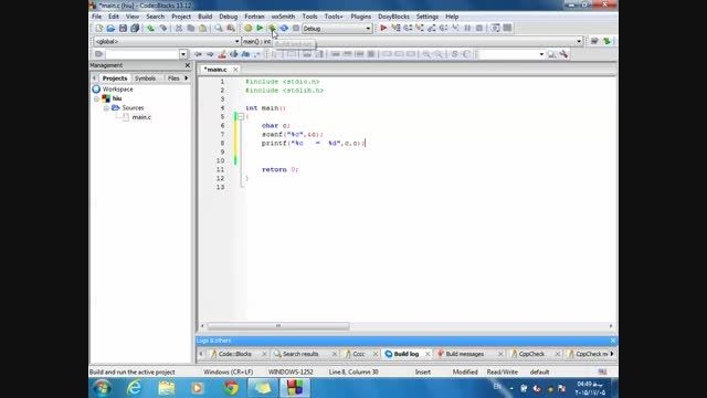 برنامه تبدیل کد کاراکتر به کد اصلی_c_حامد الوندی