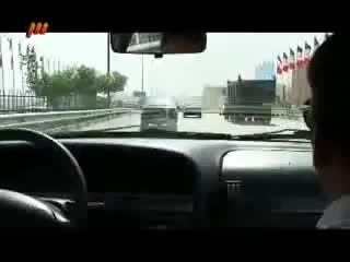 ‫تعقیب و گریز پلیس در بزرگراه تهران‬&lrm;