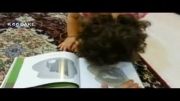 خواندن کتاب شب توسط ستاره کوچولو با استفاده از روش دومن