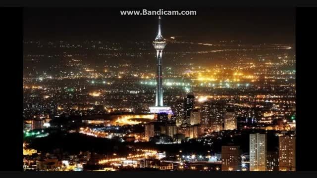 تصاویری زیبا از تهران در شب