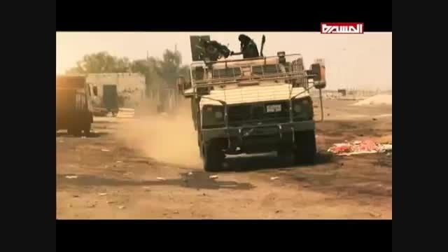 انهدام و غنیمت خودروهای اماراتی در یمن