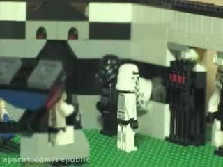 Lego Star Wars Drop Ship stop motion animation