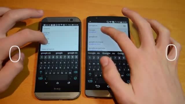 HTC One M8 vs LG G3_Apps speed test