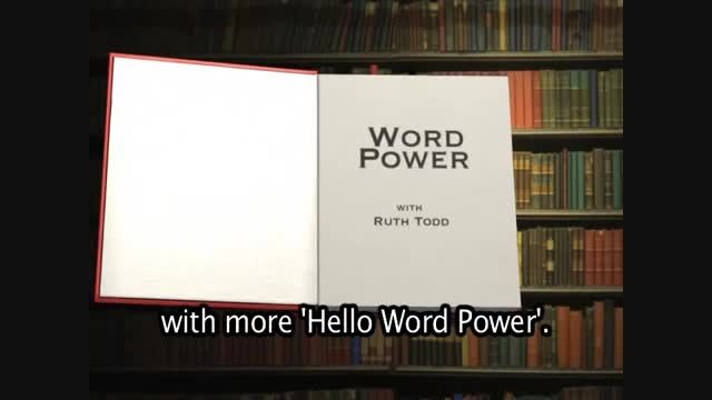 Word Power- Y