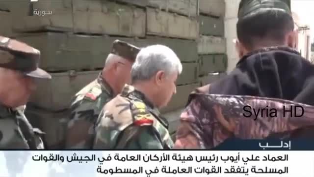 حضور سرهنگ سهیل الحسن در عملیات آزادسازی ادلب