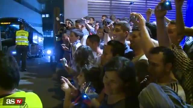 بی توجهی رونالدو به هواداران در هنگام ترک ورزشگاه