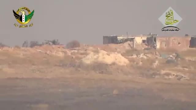 زدن توپ 57 به نیروهای ارتش در جنوب حلب