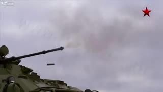 فیلمی بسیار جالب از شلیک چند نوع سلاح سنگین روسی