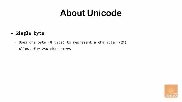 کاراکترهای Unicode در RegEx عبارت با قاعده