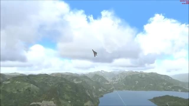 بمب افکن F-111 در شبیه ساز پرواز
