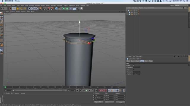 Cinema 4D: Hexagon Grid Tutorial
