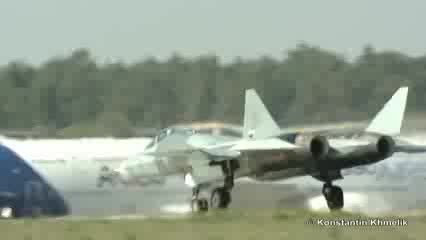 جنگنده رادار گریز Sukhoi T-50 روسی