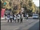 حماسه مردم کرمانشاه در استقبال از رهبری