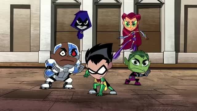 DC nation - New Teen Titans - turn back the clock