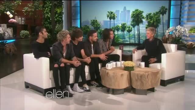 One Direction interview (Part 1) - Ellen TV show