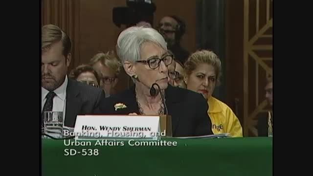 Tom Cotton questions Ambassador Sherman in a Banking