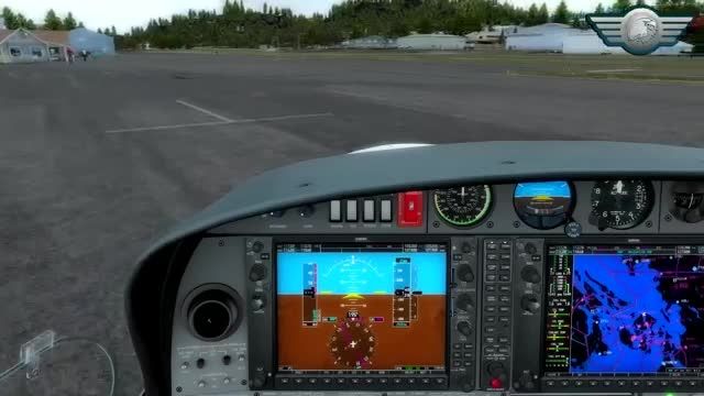 هواپیمای آموزشی Diamond 42 برای شبیه ساز پرواز