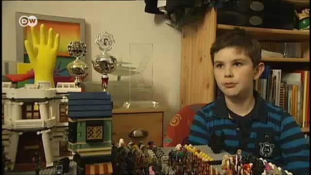 پسر ۱۱ ساله آلمانی فیلم های انیمیشن می سازد