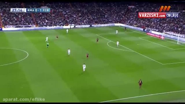 رئال مادرید 0-4 بارسلونا (سوپر واکنش های براوو)