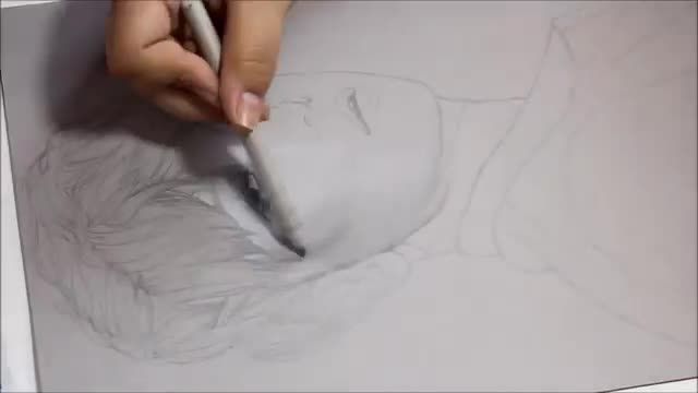 EXO BAEKHYUN Speed Drawing