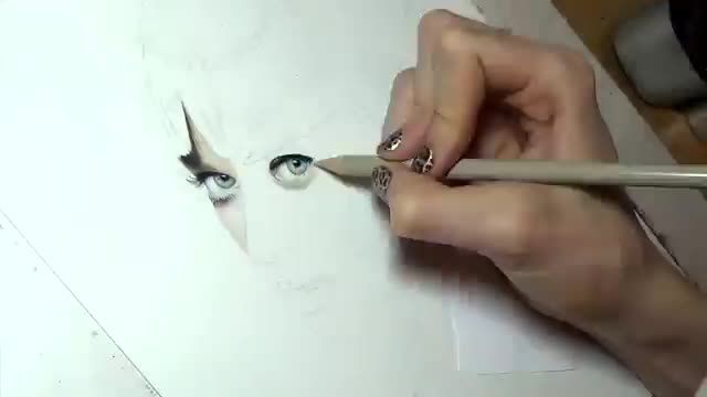 نقاشی حرفه ای از کیتی پری