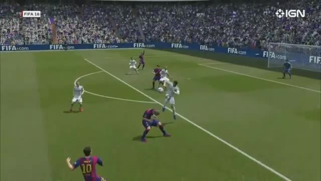 الکلاسیکو (بارسلونا و رئال مادرید) در بازی زیبای FIFA16