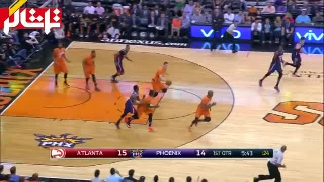 خلاصه بسکتبال : آتلانتا - فونیکس ( ویدیو )