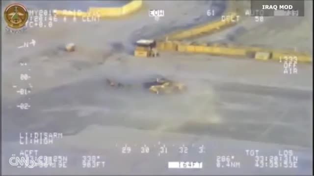 ویدئو؛ عملیات نجات سربازان عراقی در رمادی