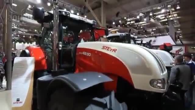 Steyr biogas tractor