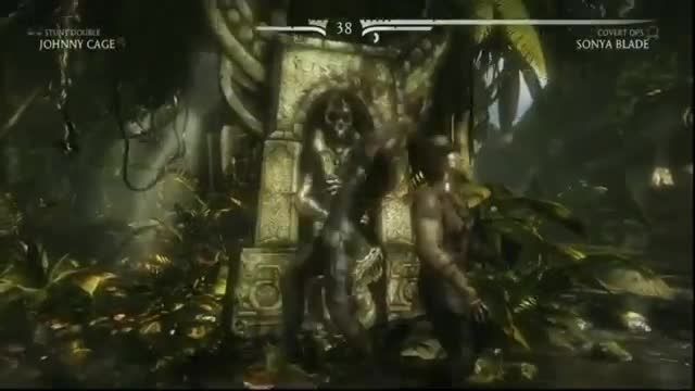 X-Ray و Brutality کامل Sonya Blade در Mortal Kombat X