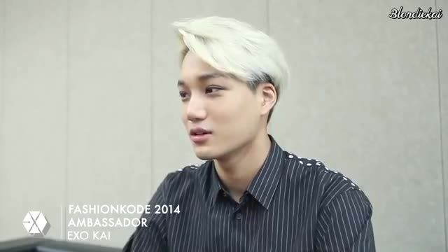 Embassador EXO KAI Interview by Blondiekai