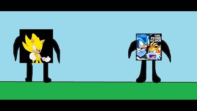 SUPER SONIC BLAST VS SONIC AND TAILS