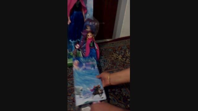 عروسک های السا و آنا من برای مسابقه پارمیدا فروزن❤❤❤❤