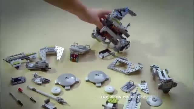 تبلیغ اسباب بازی lego star wars