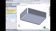 Sheet Metal - 31.Cross Breaks آموزش نرم افزار سالیدورکز