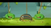 انیمیشن سریالی Angry Birds Toons| قسمت 14 | Dopeys On A Rope