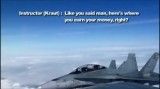 آموزش کابین خلبان F-18 Hornet