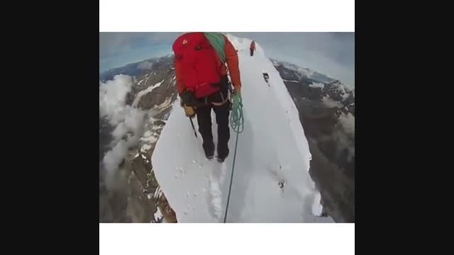 وحشتناک ترین کوهنوردیی که دیده اید