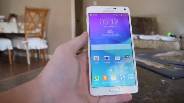Samsung Galaxy Note 4 Durability Drop Test