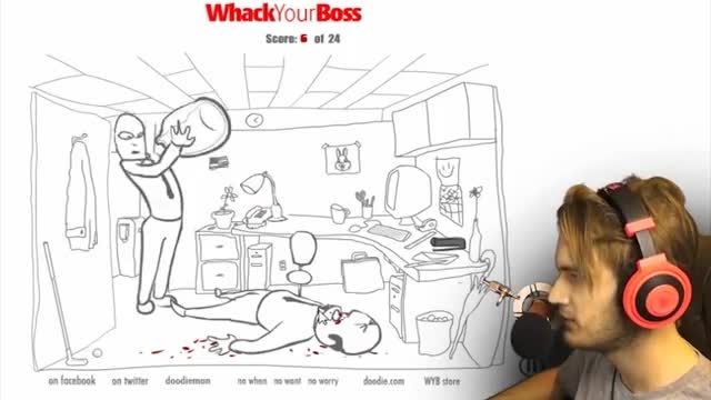 PewDiePie Play Whack Your Boss