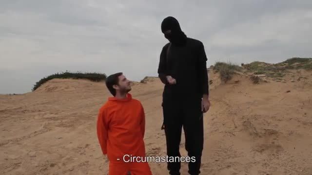 نحوه فیلم برداری از صحنه اعدام توسط تروریستهای داعش