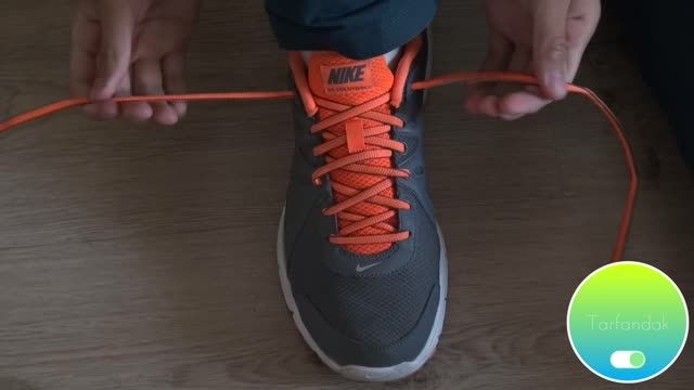 ترفندک بستن بند کفش در کمتر از ۵ ثانیه!